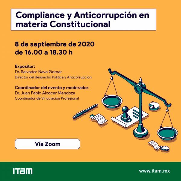 Póster Compliance y Anticorrupción en materia constitucional