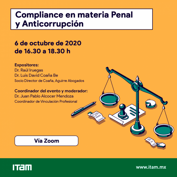 Póster Compliance en materia Penal y Anticorrupción
