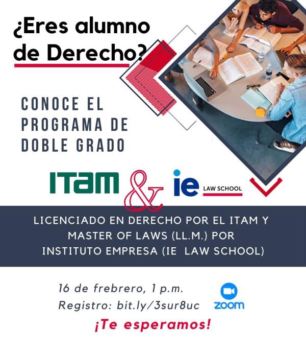 Sesión Informativa IE Law School Doble Grado